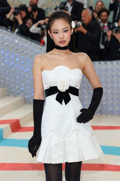 jennie chanel met gala|blackpink met gala dress.